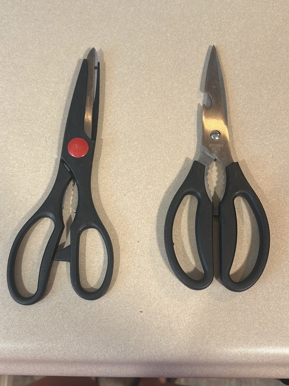 Unbranded Black Multipurpose Kitchen Scissors - Heavy Duty